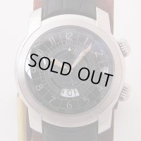 ボーム＆メルシー　ケープランドGMT　アラーム　MOA08153　黒文字盤　限定
