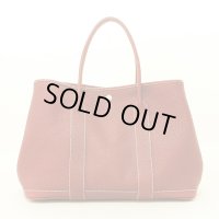 エルメス　ガーデンパーティPM／ルージュアッシュ　SIV金具