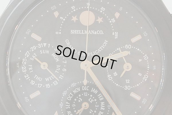 画像3: シェルマン　グランドコンプリケーション　ブラック　黒文字盤