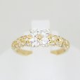 画像1: タサキ　K18ダイアイリリング 0.64 3.30g (1)