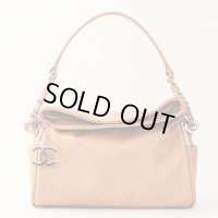 シャネル　チェーンショルダーバック A29284 ピンク／シルバー金具
