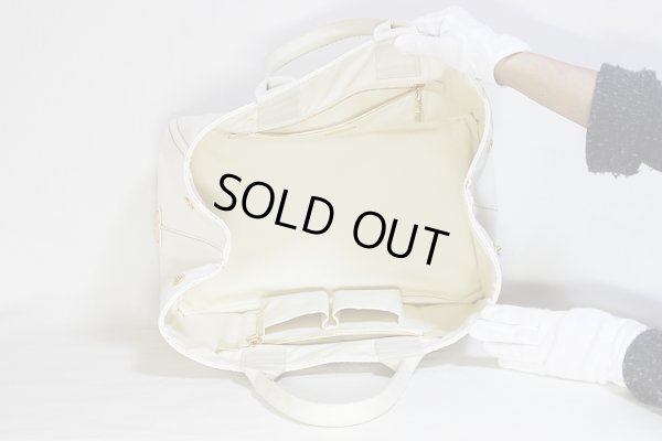 プラダ　カナパ トートバック BN1872 GREZZO アイボリー系　中身