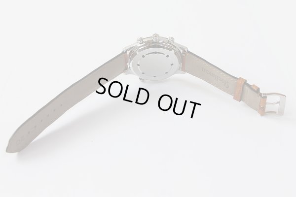 シェルマン　25周年パーペチュアルカレンダーミニッツリピーター　銀文字盤　裏面・ベルト