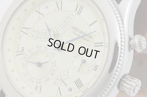 シェルマン　25周年パーペチュアルカレンダーミニッツリピーター　銀文字盤　サイド