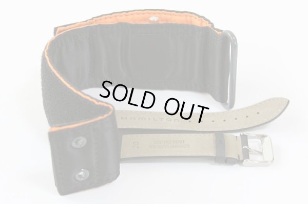 ハミルトン　カーキ　H704450　黒文字盤　吉田カバン77周年限定　PORTER　裏面