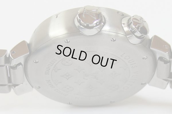 ルイ・ヴィトン　タンブール　ダイビング　Q1031　茶文字盤　裏面