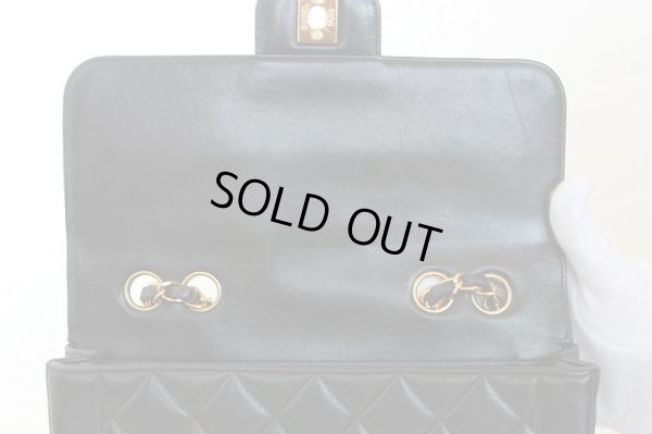 シャネル Wチェーンショルダーバック 中面