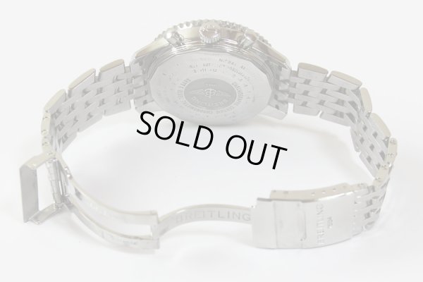 ブライトリング　ナビタイマーワールド　A24322（A242B26NP）　黒文字盤　ブレス