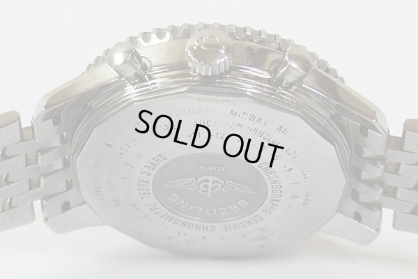 ブライトリング　ナビタイマーワールド　A24322（A242B26NP）　黒文字盤　裏面