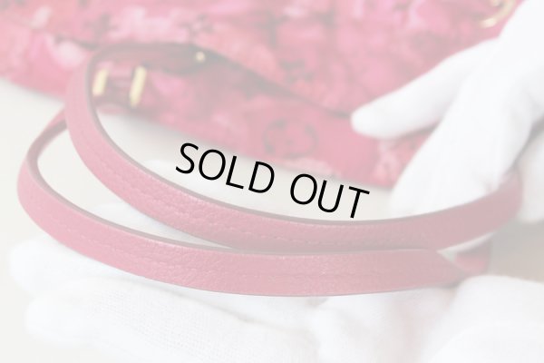 ルイヴィトン　ノエフルMM M94313 ローズアンディアン　持ち手