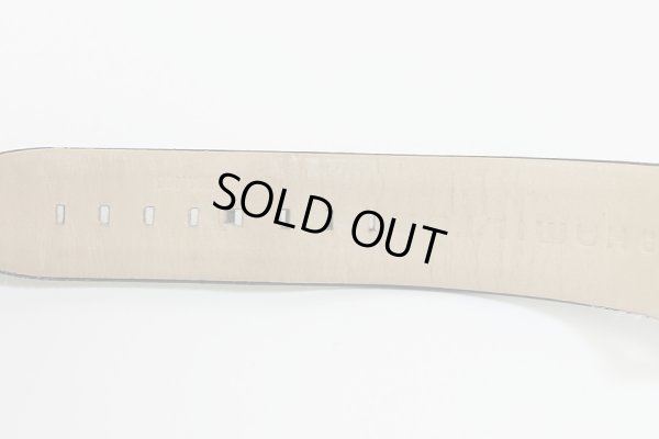 ハミルトン　イントラマチック　H384550　銀文字盤　革ベルト　子穴