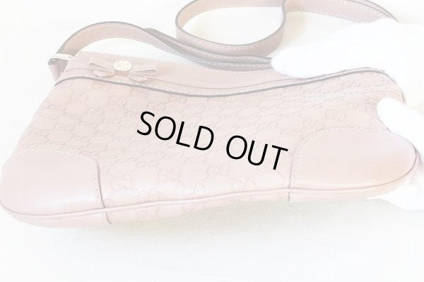 グッチ ショルダーバック 257065 527066 ピンクベージュ 底