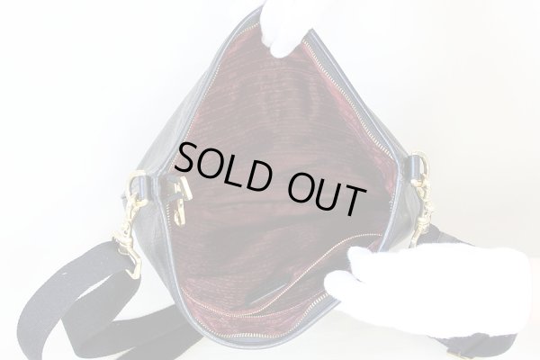 ロエベ ショルダーバック ブラック/GP金具 中身