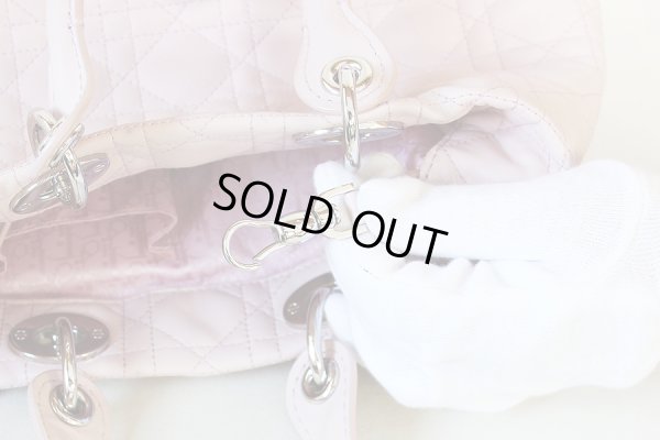 クリスチャンディオール レディディオール ハンドバック CAL44941 ピンク 留め金具のバネ