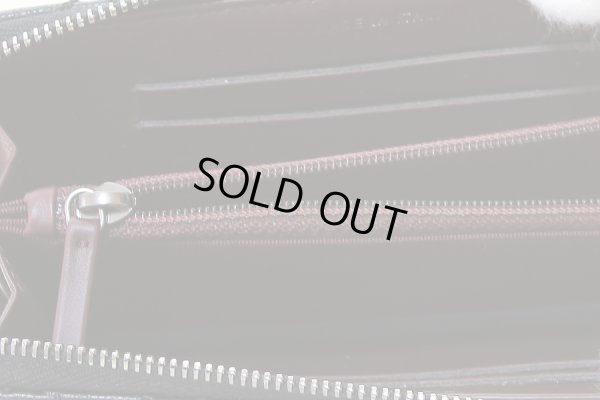 シャネル　スモールジップウォレット ブラック／SIV金具　中身拡大