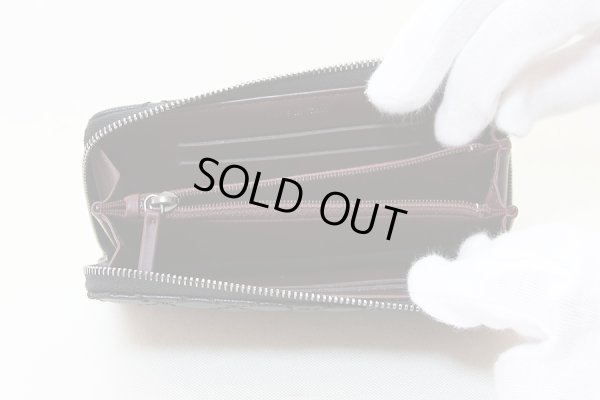 シャネル　スモールジップウォレット ブラック／SIV金具　中身