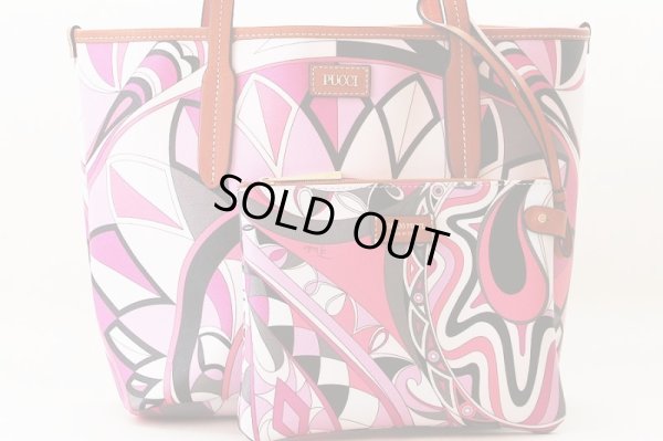 エミリオプッチ ショルダーバック 41BE20 41239 H58 ピンク/マルチ 表面