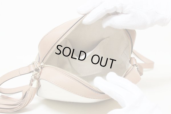 グッチ SOHO ディスコバック 308364 498870 ホワイト/オールドローズ 中身