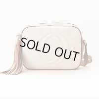 グッチ　SOHO ディスコバック 308364 498870 ホワイト／オールドローズ
