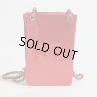シャネル　トリプルフォン ショルダーバック A92304 レッド