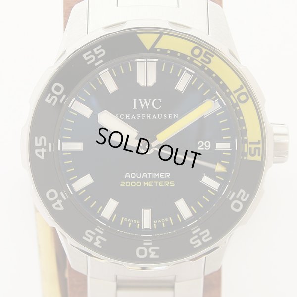 IWC　アクアタイマー2000　IW3565808　黒文字盤