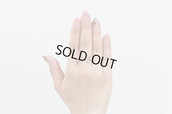 ティファニー　750YG ラビングハートリング 9.40g　サイズ