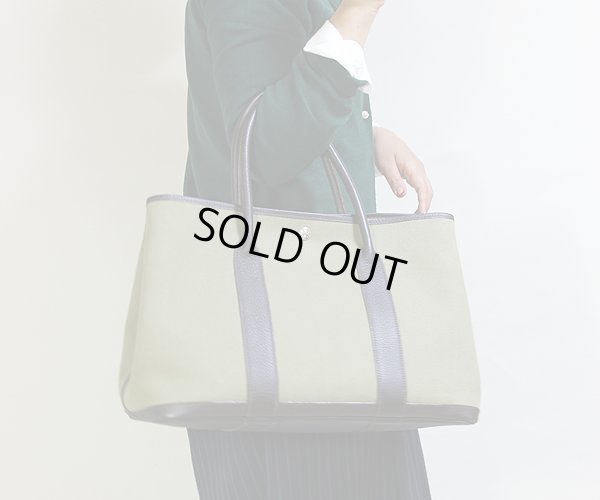 エルメス　ガーデンパーティPM カーキ／ブラウン　サイズ