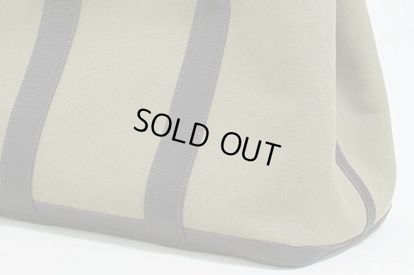 エルメス　ガーデンパーティPM カーキ／ブラウン　拡大下部