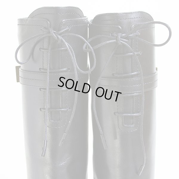 ルイヴィトン　ロングブーツ MA0039M ブラック　ヒモ