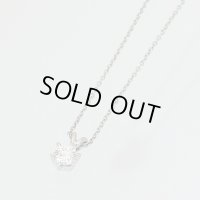 ロイヤルアッシャー　PT850/900 ダイアイリペンダントネックレス 0.24 2.40g
