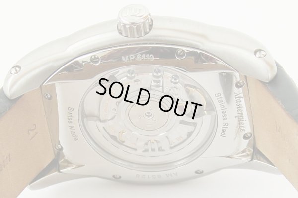 モーリスラクロア　ジュール　レトログラード　トノー　ビックデイト　MP6199　裏面拡大