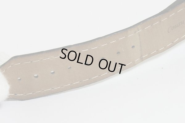 モーリスラクロア　ジュール　レトログラード　トノー　ビックデイト　MP6199　革ベルト汚れ(1)