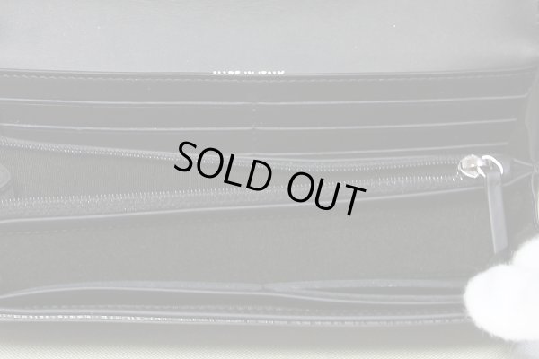 シャネル　ファスナー付二つ折長サイフ ブラック A50070　カードケース