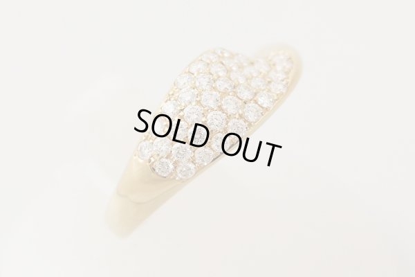 星の砂　K18ダイアイリリング 0.78 6.10g　ダイア