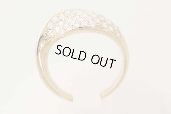 星の砂　K18ダイアイリリング 0.78 6.10g　正面