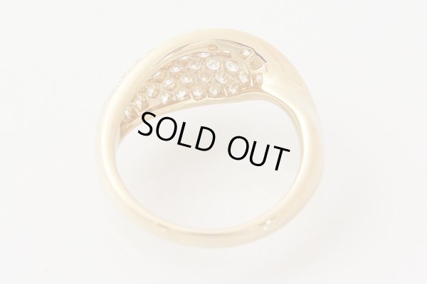 星の砂　K18ダイアイリリング 0.78 6.10g　内側