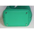 エルメス　ピコタンロックPM ミント／SIV金具　底