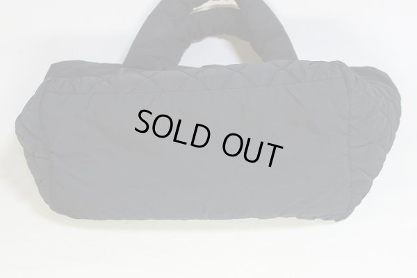 シャネル コココクーン トートバック A48610 ブラック 底部