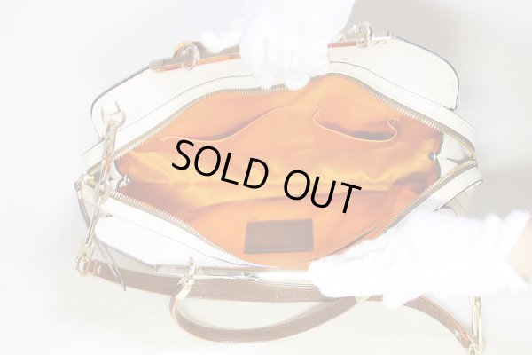 コーチ  2WAYショルダーバック No.A1469-30227 アイボリー　中身