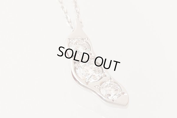 フォーエバーマーク　PT850/900ダイアイリペンダントネックレス 0.17 0.18 3.50g　拡大