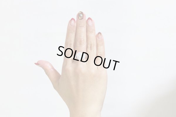 ポンテヴェキオ  K18WGダイアイリリング 0.81 7.60g　サイズ