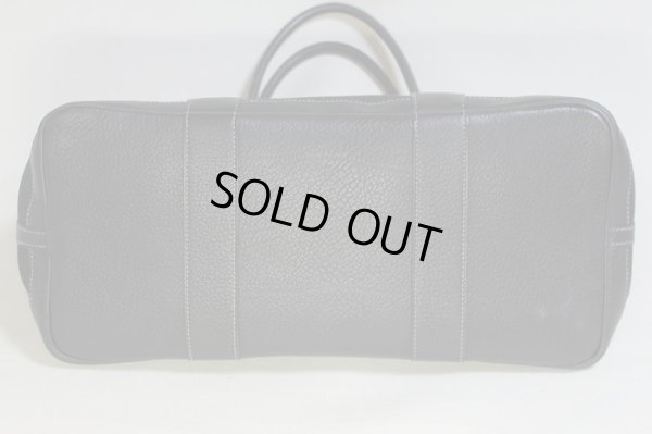 エルメス  ガーデンパーティPM ブラック／SIV金具　底面