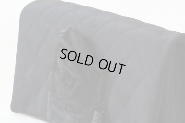 シャネル チェーンショルダーバック ブラック/SIV金具 サイド