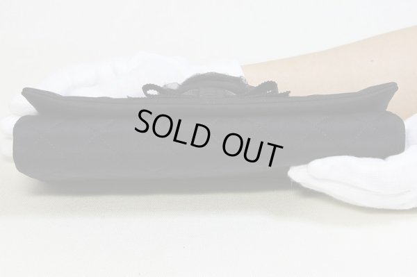 シャネル チェーンショルダーバック ブラック/SIV金具 底