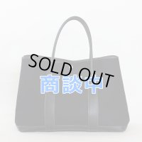 エルメス　ガーデンパーティPM ブラック／SIV金具