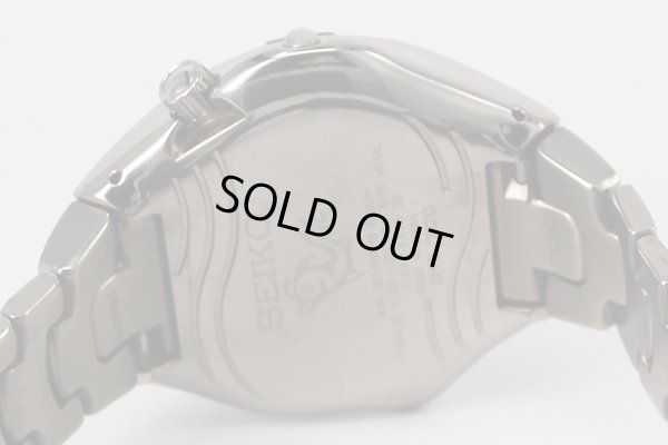 セイコー　スキューバマスターピピン　SBCW025　黒文字盤　裏面拡大