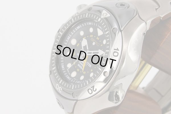 セイコー　スキューバマスターピピン　SBCW025　黒文字盤　サイド