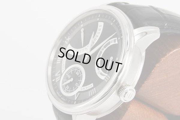 モーリスラクロア　カランドリエ　レトログラード　MP7268　黒文字盤　サイド