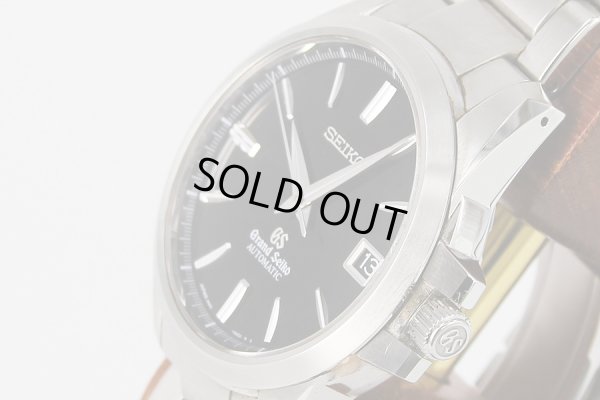 セイコー　グランドセイコー　SBGE001　黒文字盤　ＧＭＴ　9R66-0AA0　サイド