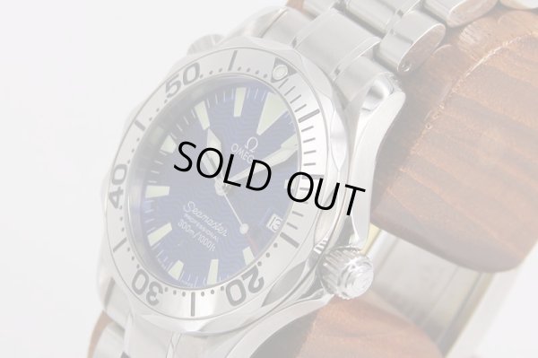 オメガ　シーマスタープロ300　2263.80　青文字盤　サイド